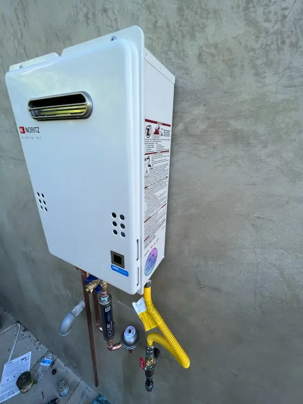 Tankless water heater installation for Jalappa homes